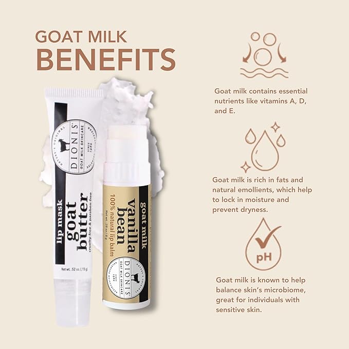 Dionis Goat Butter Overnight Lip Mask Vanilla
