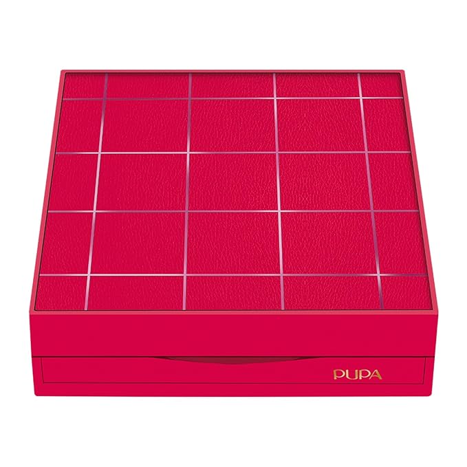 Pupa Milano Pupart M Makeup Palette, 003 Red, 6 oz