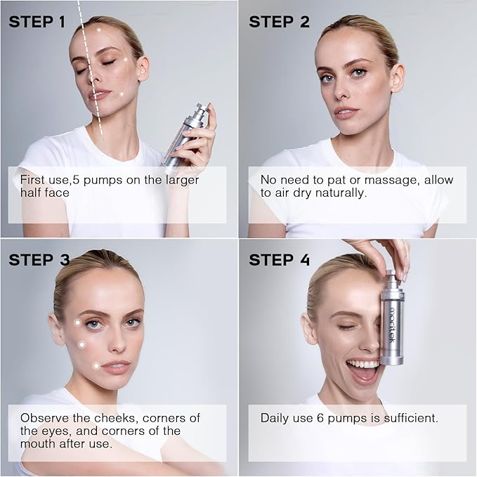 Instant Face Lift & Firming Hydrating Spray – Sculpt, Hydrate Mist, Smooth Fine Lines (30ml + 30ml Refill)