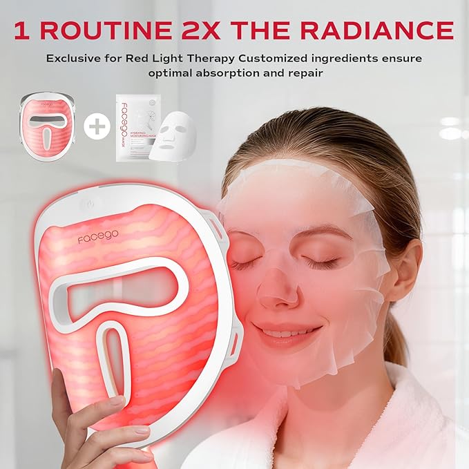 Collagen Face Mask - Hydrating & Moisturizing Sheet Mask with Natural Centella Asiatica for Soothing Skincare, Deeply Nourishing Dry Skin 10-Count