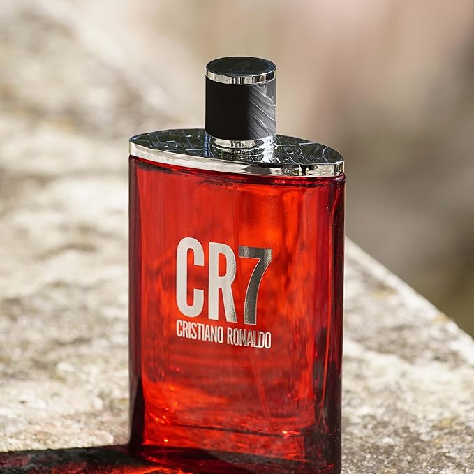 CRISTIANO RONALDO CR7 Eau De Toilette Cologne Scent for Men - Woody, Musky Men's Scent with Lavender, Cardamom, Tobacco, and Cedar - 1.7 oz