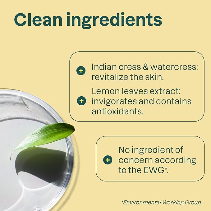 ATTITUDE Micellar Foaming Facial Cleanser, EWG Verified, Dermatologically Tested, Plant and Mineral-Based, Vegan, Earl Grey & Cucumber Scent, 5 Fl Oz
