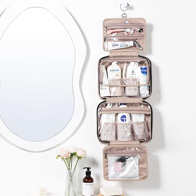 Nishel travel toiletry bag for