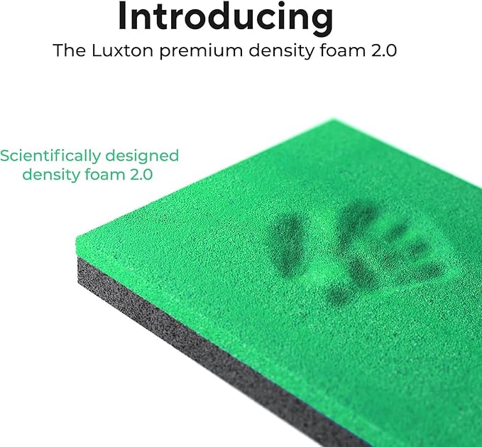 Luxton Home Premium Foam Massage Table Portable Foldable Massage Bed Height Adjustable, 72 Inches Long 27 Inches Wide Home Salon Spa Bed Tattoo Table with Accessories & Carrying Case, Easy Set Up