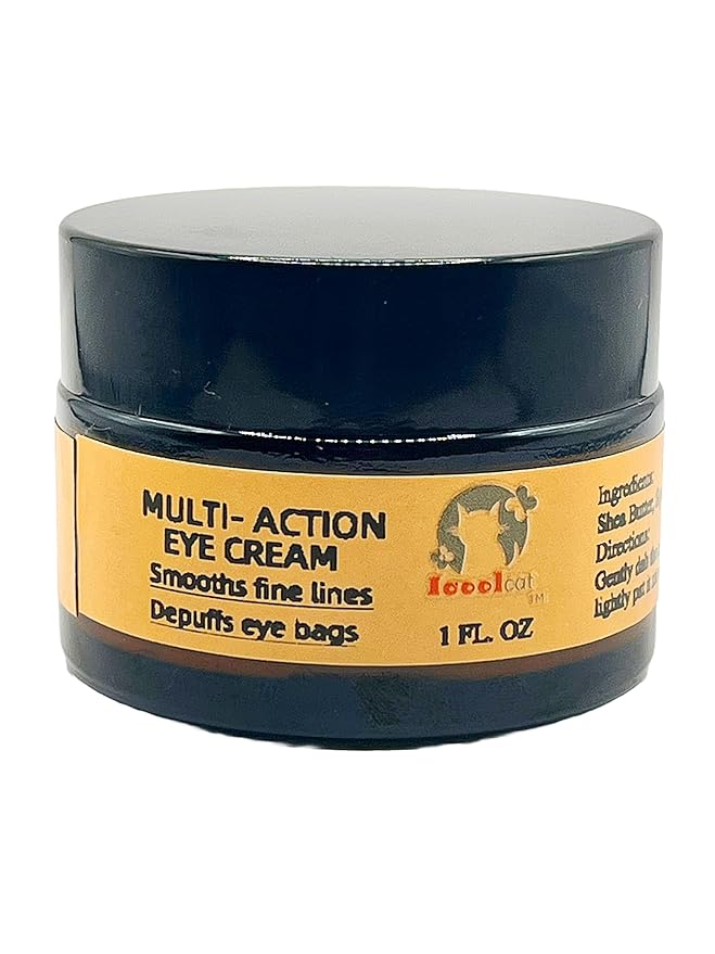 Anti-Aging Eye Cream with Squalane, Nicotinamide, and Panthenol (B5) for Dark Circles, Puffiness, and Fine Lines - 1oz