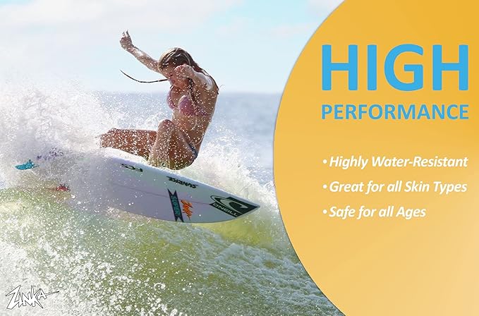 Zinka Sunscreen Personal Pack - Mineral Zinc Oxide for Face, Body, and Lips - Reef Safe and Water Resistant (Lotion SPF 30, Face Stick SPF 30, and Lip Balm SPF 15) - No Chemicals