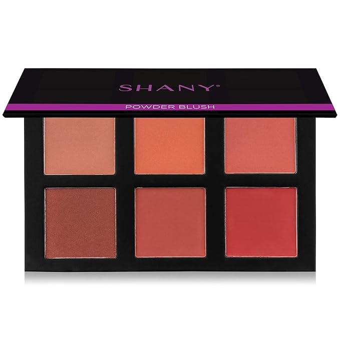 SHANY Shimmer & Matte Powder Blush Makeup Palette