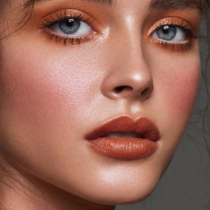 Matte Lipstick for Women, Long Lasting Moisturizing Lip Stain, Waterproof Lip Color Makeup (Brown)