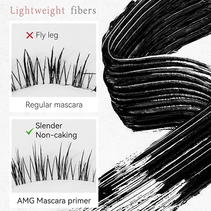 Iron Wand Mascara – Telescopic Tubing Mascara, Liquid Lash Extensions Effect, Waterproof & Long-Lasting, No Flaking, No Clumping, 3D Curling Wand for Bold, Defined Lashes (Black)