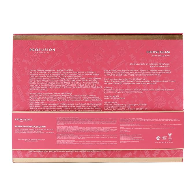 Profusion Cosmetics Sweet Holiday Festive Glam