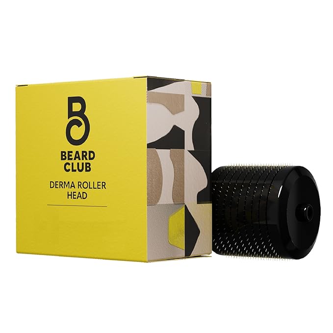 The Beard Club Derma Roller Replacement Head - 0.3mm Titanium Microneedles
