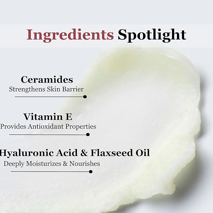 Makeup Remover, makeup melting Cleansing Balm, Waterproof Makeup Remover with Ceramides, Vit E & Hyaluronic-Acid, Hydrating and Gentle Cleanser for Norished Skin, Big Size 3.5 fl oz