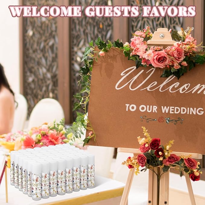 Dunzy 50 Pack Wildflower Party Baby Employees