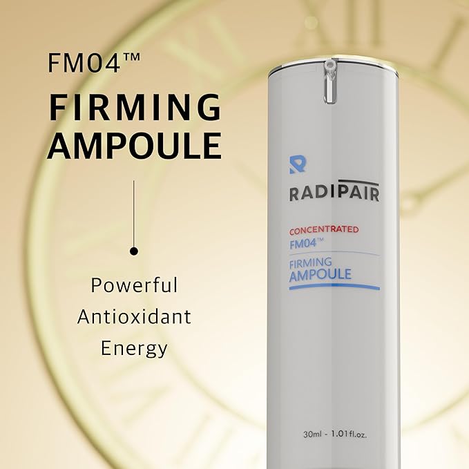 FM04 Firming Ampoule – Korean Anti-Aging Serum for Hydration & Nourishment | 1.01 fl oz with Patented TFM