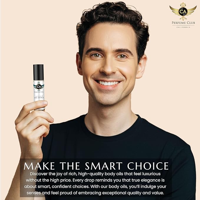 CA Perfume Impression of Tobacco Vanille For Men Fragrance Body Oil Roll-On 0.3 Fl Oz-X2