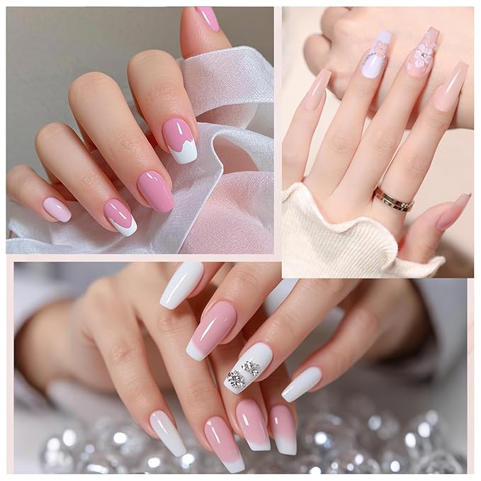 Acrylic Nail Kit Set Electric Drill Manicure Dryer Lamp Acrylic Nail 3D Art Manicure Supplies for beginners with everything