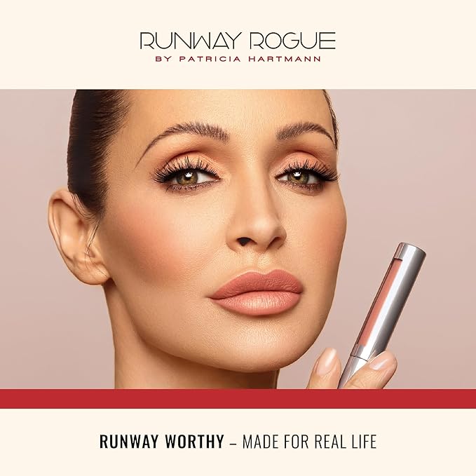 Runway Rogue Silk Glam Liquid Lipstick, Long Wear Frosted Pink-Lemonade Lipstick, ‘Call Sheet’