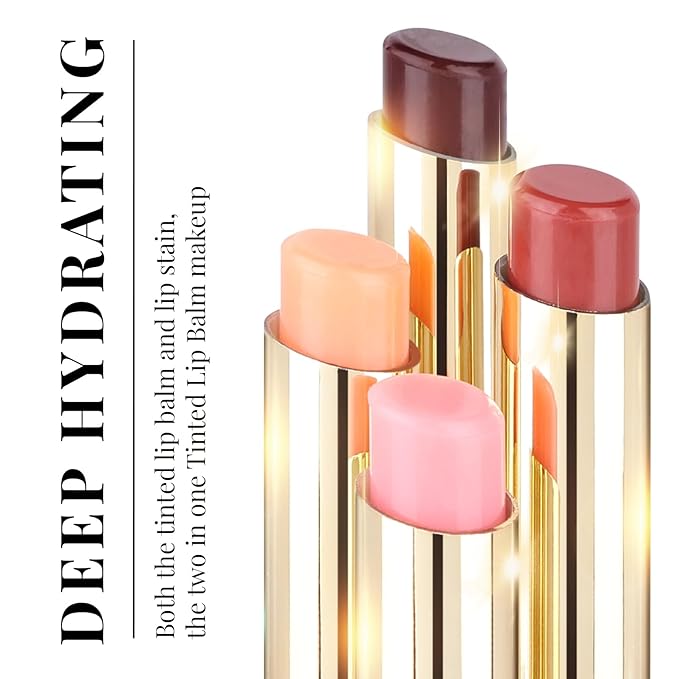 KYDA 2 Colors Tinted Lip Balm, Lips,