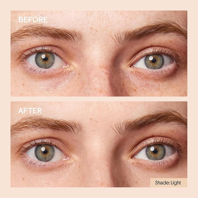 Winky Lux Peeper Perfect Under Eye Concealer, Makeup & Eye Brightener, Full Coverage Concealer for Dark Circles, Color Corrector & Eye Primer, With Collagen, Hyaluronic Acid & Vitamin E (Deep Plus)