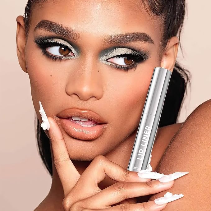 Lip Stain Peel Off - Lip Liner Long-wear & Waterproof Moisturizing Lip Stain with Matte Finish, Transfer-Proof, Non-Stick Cup Lip Tint Stay On All Day (Cocoa)