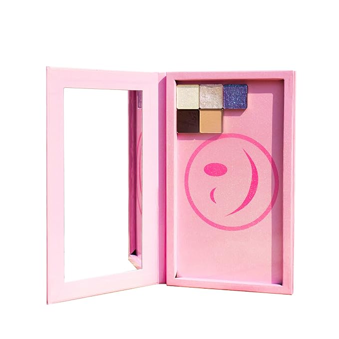 Empty magnetic palette with Mirror,Like a Book Fashionable