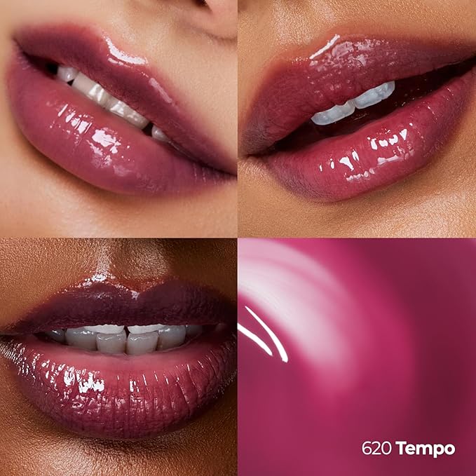 Laka Maxi Glayer Tint 3.8g/0.13oz., Glass Layer of Gloss, Ultra Glow & Vivid Layerable Pigments, High Shine Lip Oil, K-Beauty (#620 Tempo)