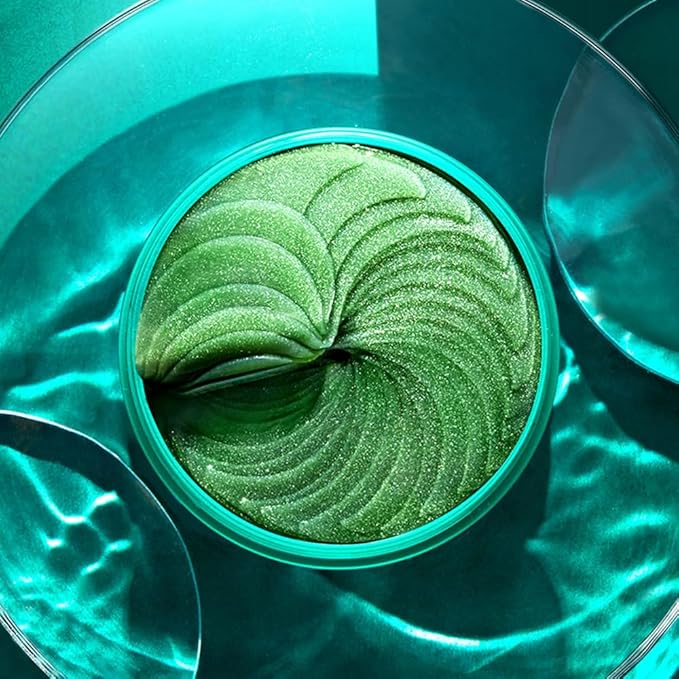 Under Eye Patches, 60PCS Green Tea Eye Patches for Puffy Eyes & Dark Circles Treatments, Reduce Under Eye Bags and Smooth Wrinkles, Collagen Under Eye Pads Mask for Moisturizing (Green)