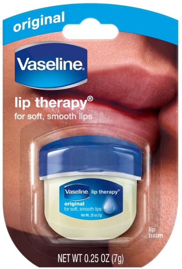 Vaseline Lip Therapy Original Mini, 0.25 ounces (Pack of 4)