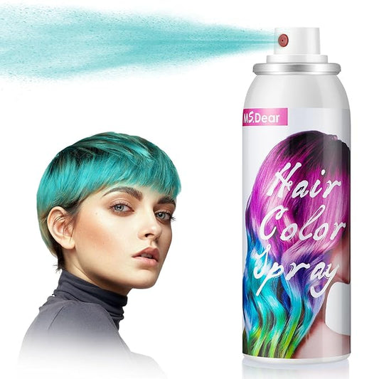 Light Blue Hair Spray Color
