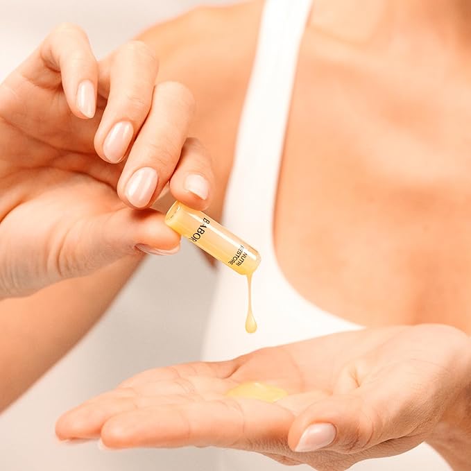 BABOR Nutri Restore Restorative Serum Ampoules for the Face, for Intensely Nourished and Healthy Skin, Vegan Formula, with Amino Acids and Argan Oil, Ampoule Concentrates, 7 x 2 ml