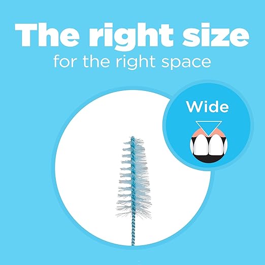 GUM Proxabrush Go-Betweens Wide Interdental Brush Refills, 2ct., (Pack of 18)