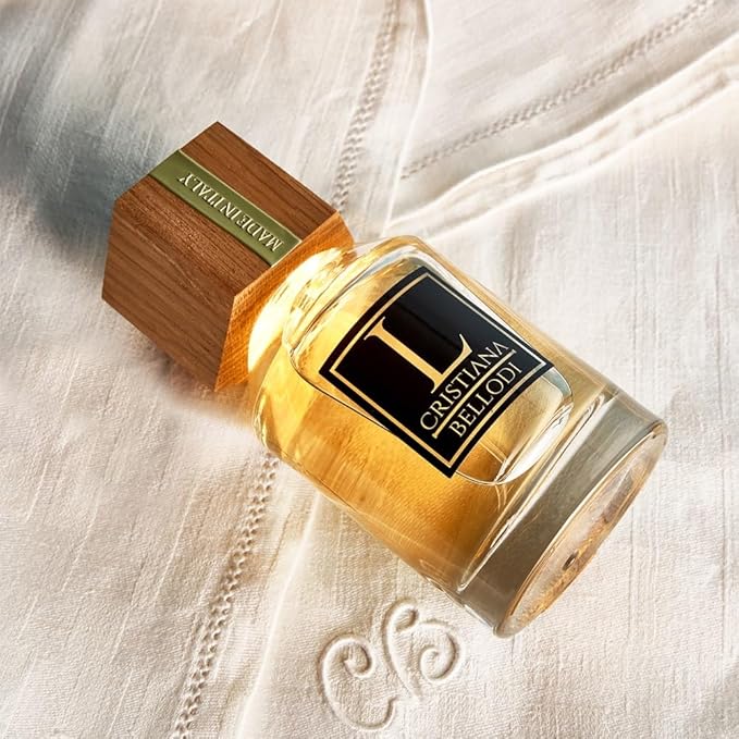 L for Unisex - Perfume for Women & Men - Long Lasting Cologne from Italy - Woody Musk Fragrance with Pink Pepper, Sandalwood, Oud, Vanilla Notes - Eau de Parfum - 3.4 oz EDP Spray