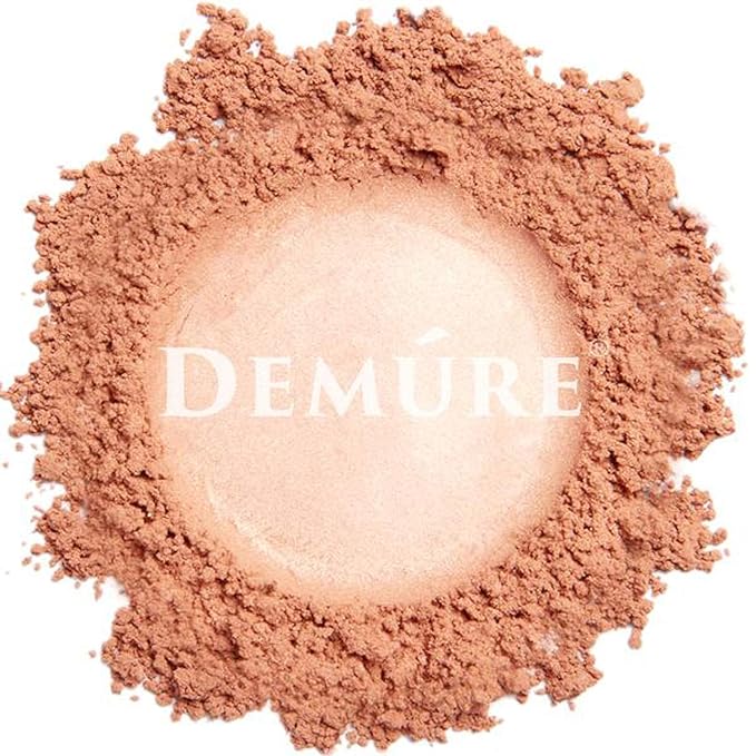 Demure's Bloom Natural Blush Powder - Loose, Professional, Cruelty Free