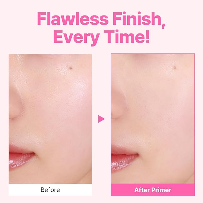 TOUCH IN SOL Best Korean Primer Duo – No Poreblem & Redness Correcting Base – Perfect for Oily Skin & Redness Neutralization – 1.01 fl.oz Each (30ml)