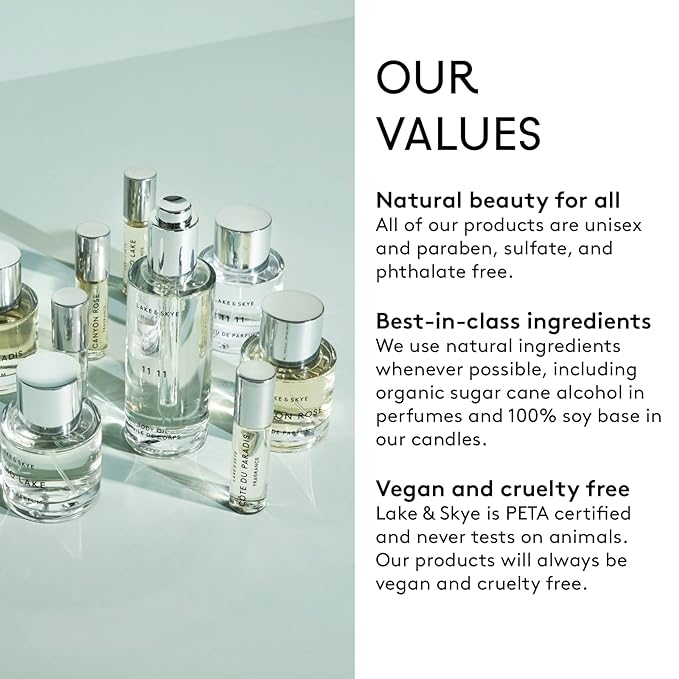 Lake & Skye 11 11 Eau de Parfum Discovery Set, 6 Spray Perfume Trial Set, Travel-sized Pack, Unisex, 6 Scents, Fragrance Sampler Gift Set, Long Lasting Fragrance