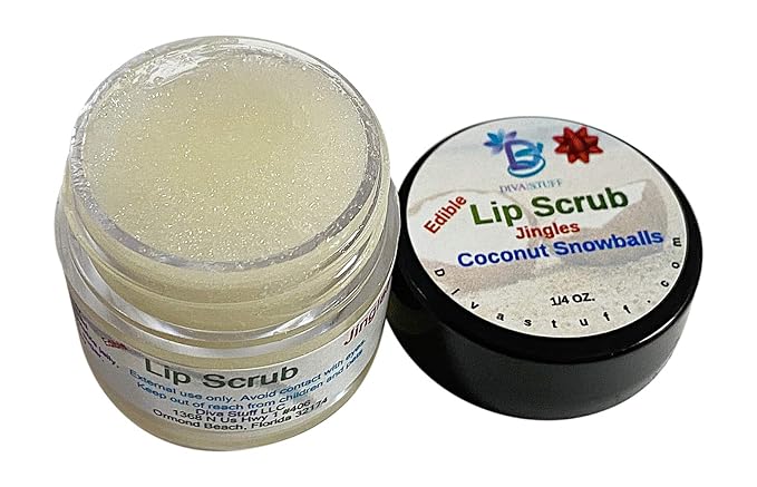 Diva Stuff Ultra Hydrating Lip Scrub Snowball)
