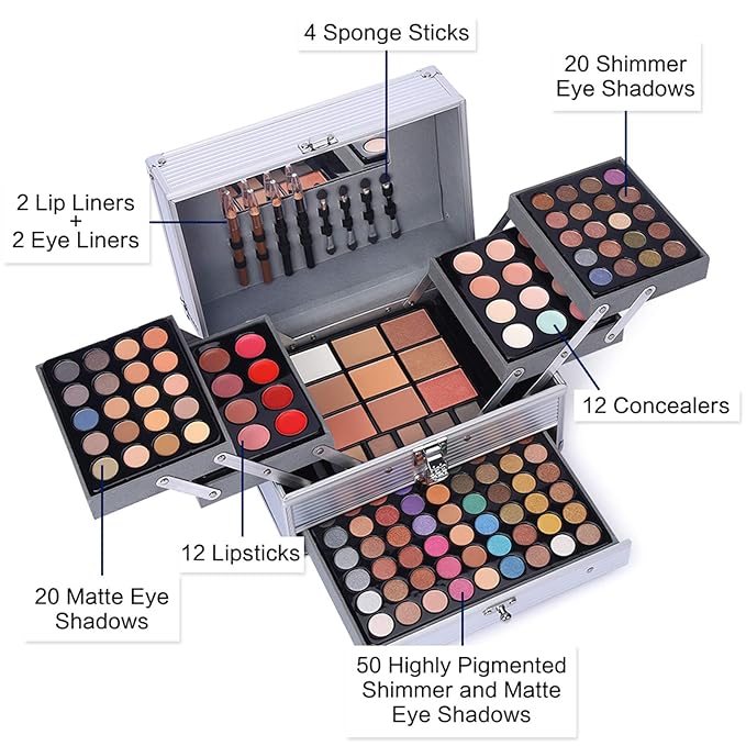 132 Color All In One Makeup Gift Set