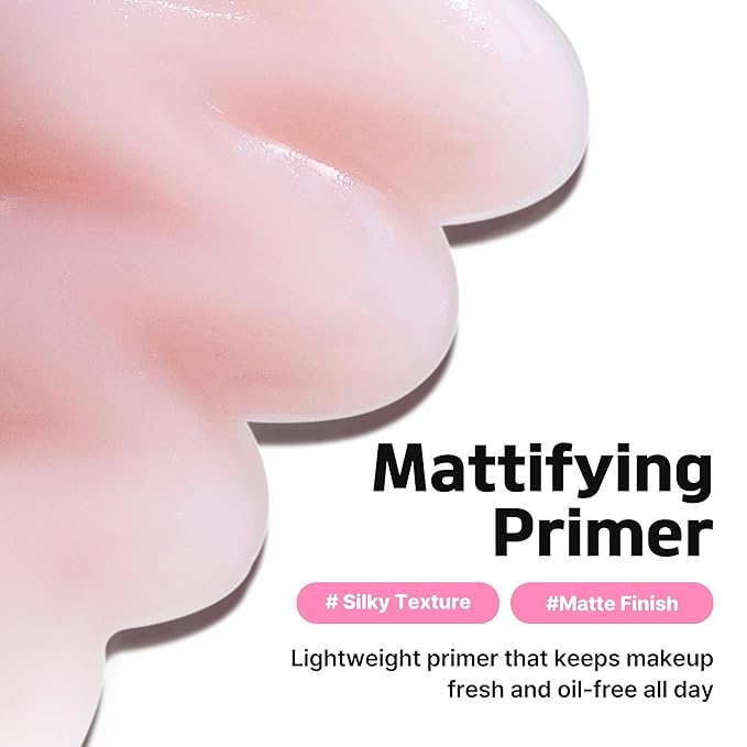 TOUCH IN SOL No Poreblem Primer – Pore Primer for Korean Makeup, Mattifying Primer for Oily Skin, Pore Eraser for Large Pores, Blurring Finish from K Beauty (1.01 fl.oz/30ml)