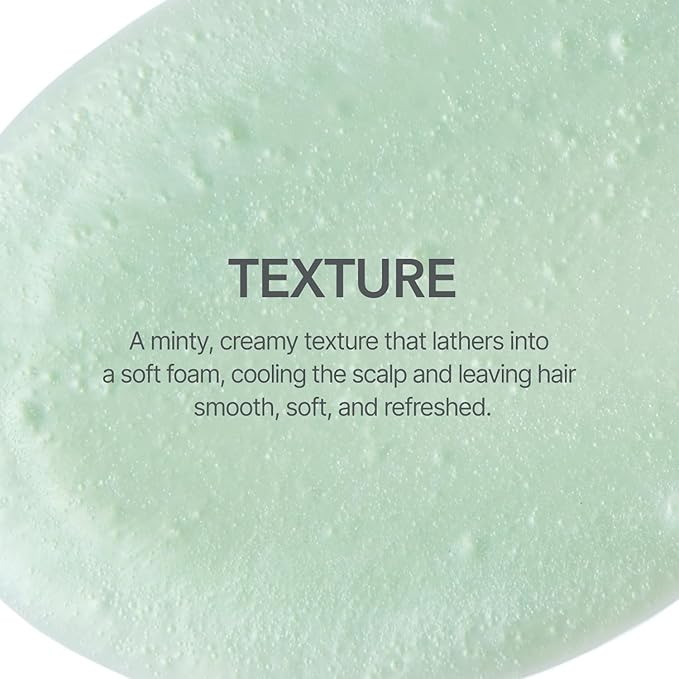 107 SCALP COOLING Breeze Shampoo - Soothing & Refreshing scalp cooling shampoo with 3-Year Aged Fermented Mugwort Vinegar – Scalp Care, Sebum Control (12.84 oz)