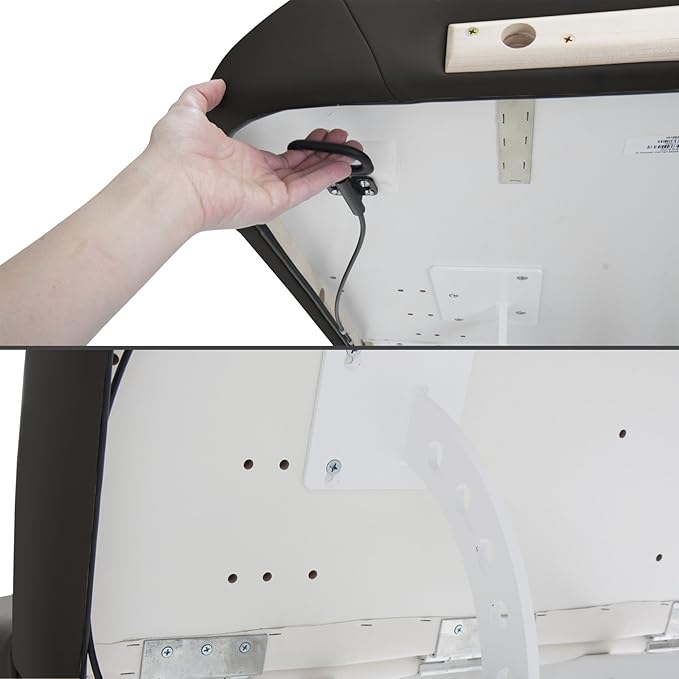 EARTHLITE Electric Massage Table EVEREST – Ultra-Comfortable Electric Lift Table, Hands-Free Foot Control, UL listed, Different Sizes & Colors (28", 30" or 32" x 73")