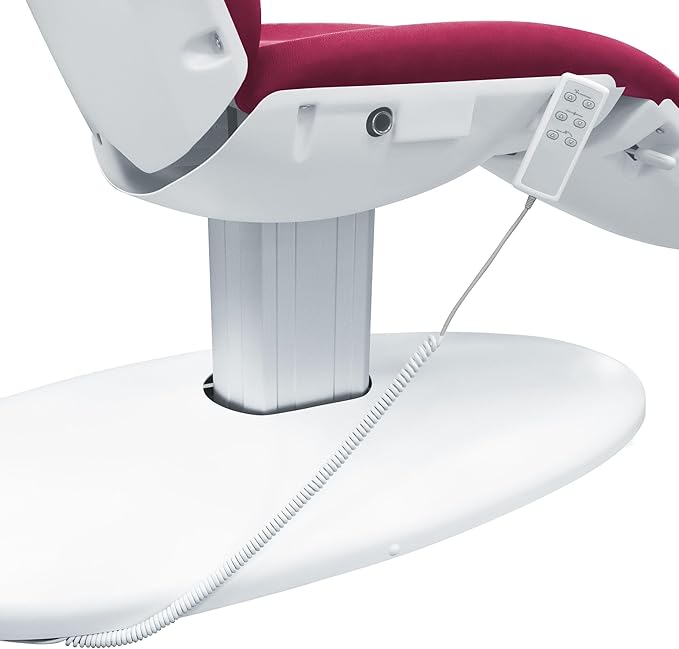 SKINACT Venus Wine Electric Medical Spa Treatment Table/Chair with Free Hand Remote Control