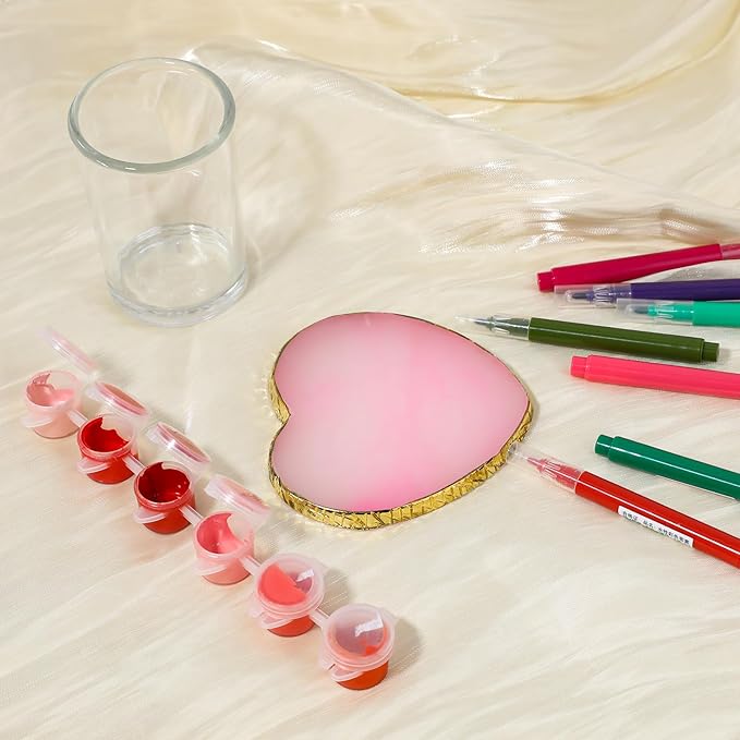 Resin Nail Art Palette Nail Mixing Palette Nail