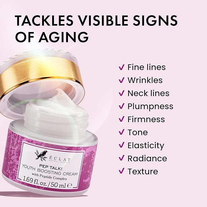Collagen Anti Aging Face Cream with Patented Matrixyl-3000 & Argireline - 5x More Powerful w/ Pep-Boost Peptide Complex + 10 Antioxidants - Facial Wrinkle Day/Night Cream Face Moisturizer for Women