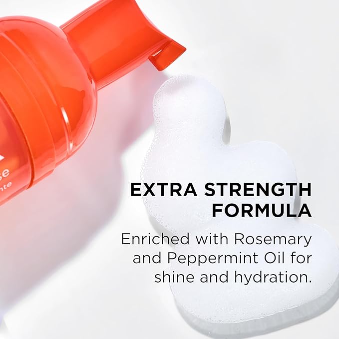 Style Factor EDGE BOOSTER Extra Strength Setting Mousse – Frizz Control, Extra Volume, and Conditioning – 2.5oz Morganite Mousse for Curly Hair