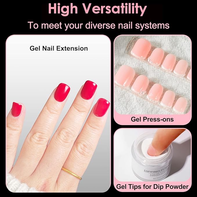 600 Pcs Extra Short XXS Square Nail Tips,SINOKAME Clear Press on Nails for Kids Women Small Short Petite Nail Beds, 12 Sizes DIY Salon Home Manicure Nail Extension