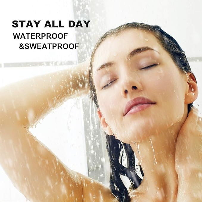 Boobeen 2Pcs Microblading Eyebrow Pencil - Waterproof Eyebrow Tattoo Pen with a Micro-Fork Tip Applicator - Creates Natural Looking Brows Effortlessly