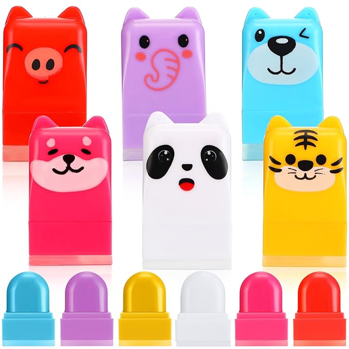 12 Pcs Farm Animals Birthday Lip