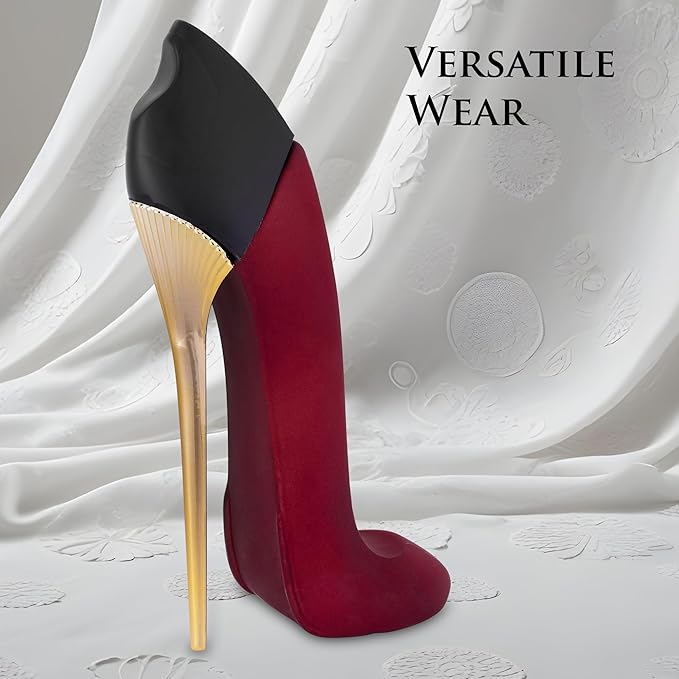 Bad Girl Velvet for Women Eau De Parfum 3.4 fl Oz- Sweet, Warm & Powdery Tone - Combination of Tonka Bean, Vanilla & Praline - Free of Paraben, Vegan & Cruelty-Free - Elegant 100ml bottle