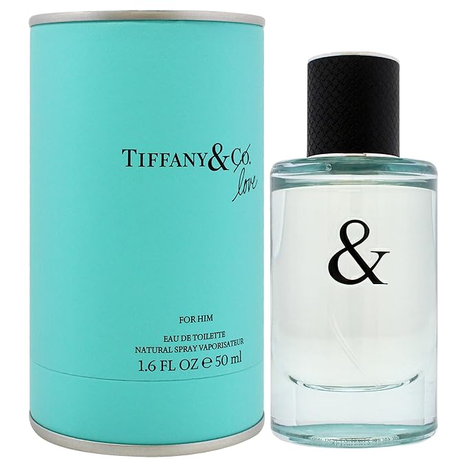 Tiffany Love Eau de Toilette Spray for Men, 1.7 Ounce