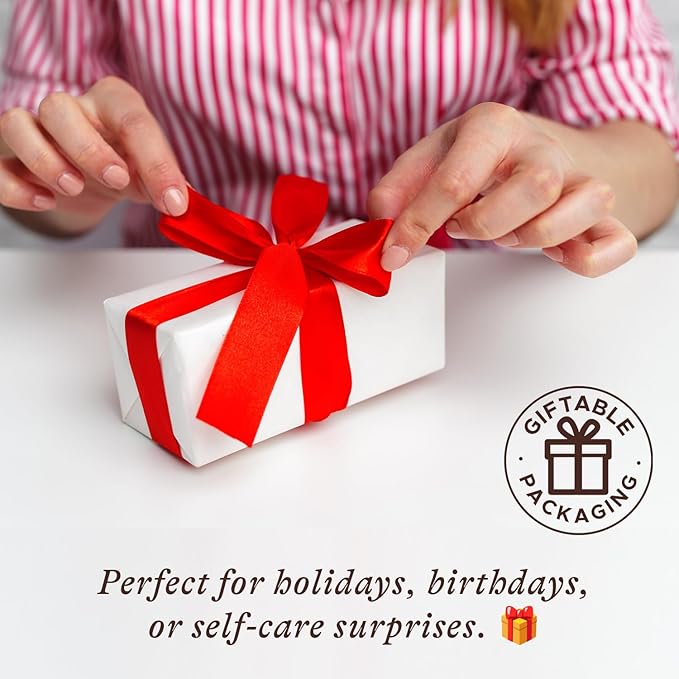 Ice Roller for Face - Smoothes Fine Lines & Wrinkles, Face & Eye Roller for Puffy Eyes, Skin Care Massager, Beauty Gift That Helps Relieve Migraines, Facial & Spa Gifts for Women